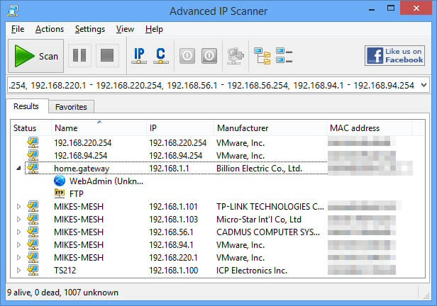 advancedipscanner